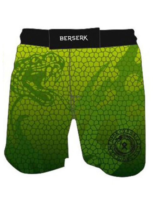 Спортивні шорти Berserk Sport модель HybridJormungandrGreenSHRT Фото