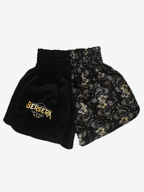 Спортивні шорти Berserk Sport модель MuayThaiFighterBlackSHRT Спортивні шорти Berserk Sport модель MuayThaiFighterBlackSHRT Фото