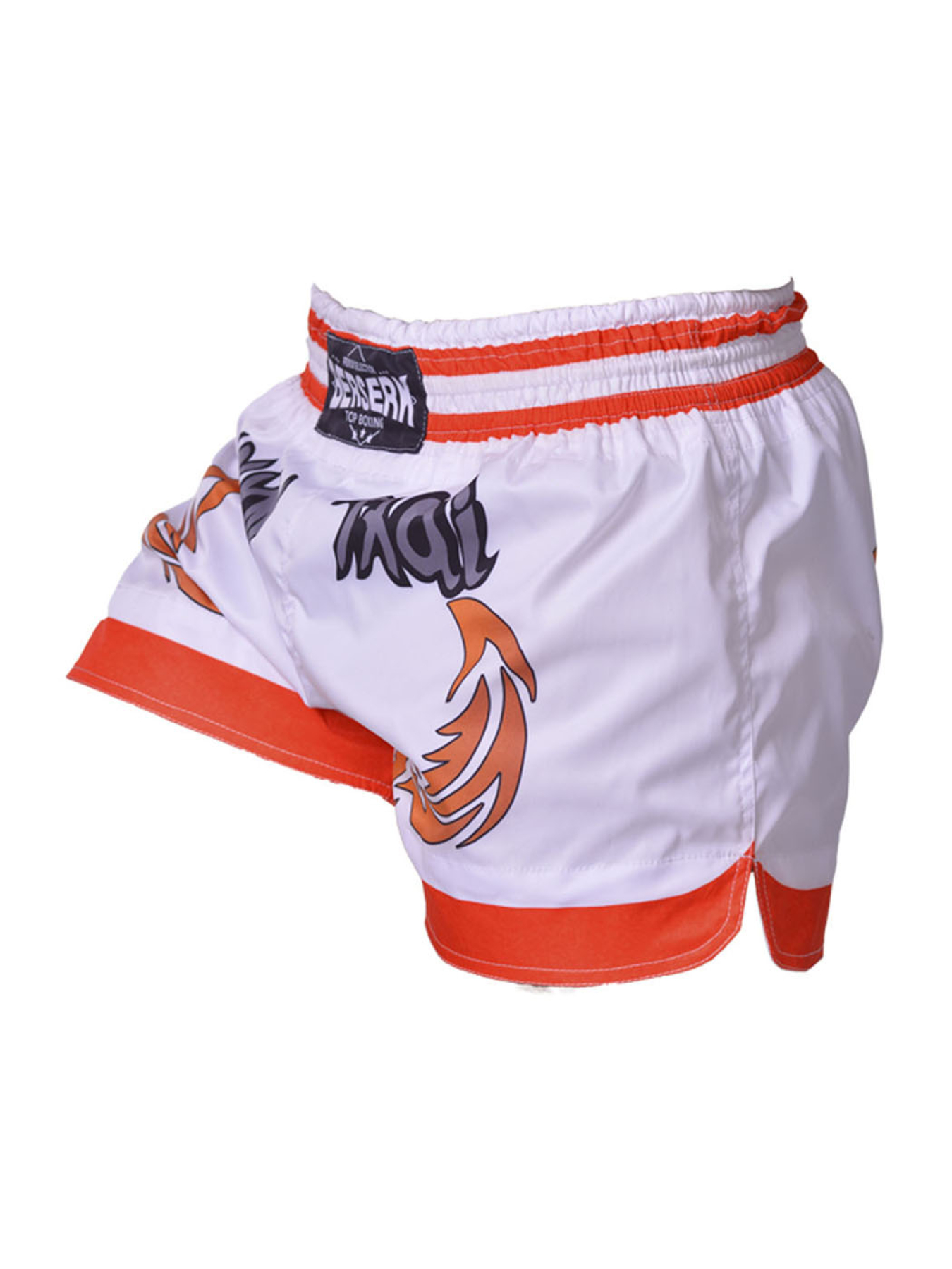 Шорты спортивные Berserk Sport модель MuayThaiFighterWhiteSHRT Фото