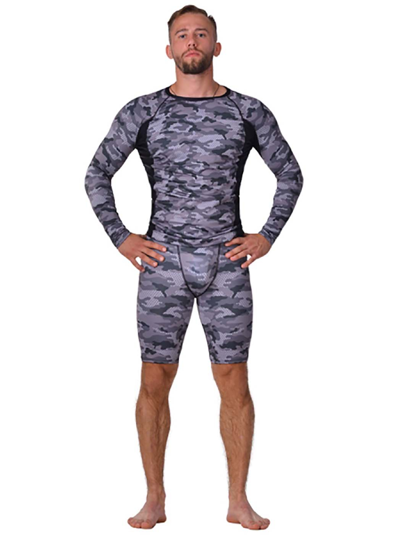 Шорты спортивные Berserk Sport модель TacticalForceCamouflageGreySHRT Шорты спортивные Berserk Sport модель TacticalForceCamouflageGreySHRT Фото