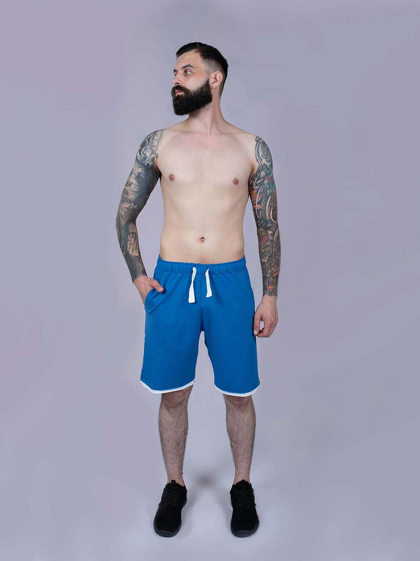 Шорты спортивные Berserk Sport модель UnusualCasualBlueSHRT Фото