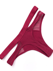 Трусы ISSA Plus модель BL2-443_burgundy Фото