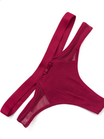 Трусы ISSA Plus модель BL2-443_burgundy Фото