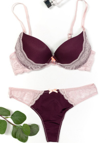 Комплект білизни ISSA Plus модель BL2-461_purple Фото