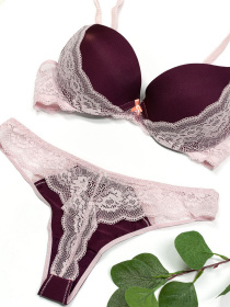 Комплект білизни ISSA Plus модель BL2-461_purple Фото