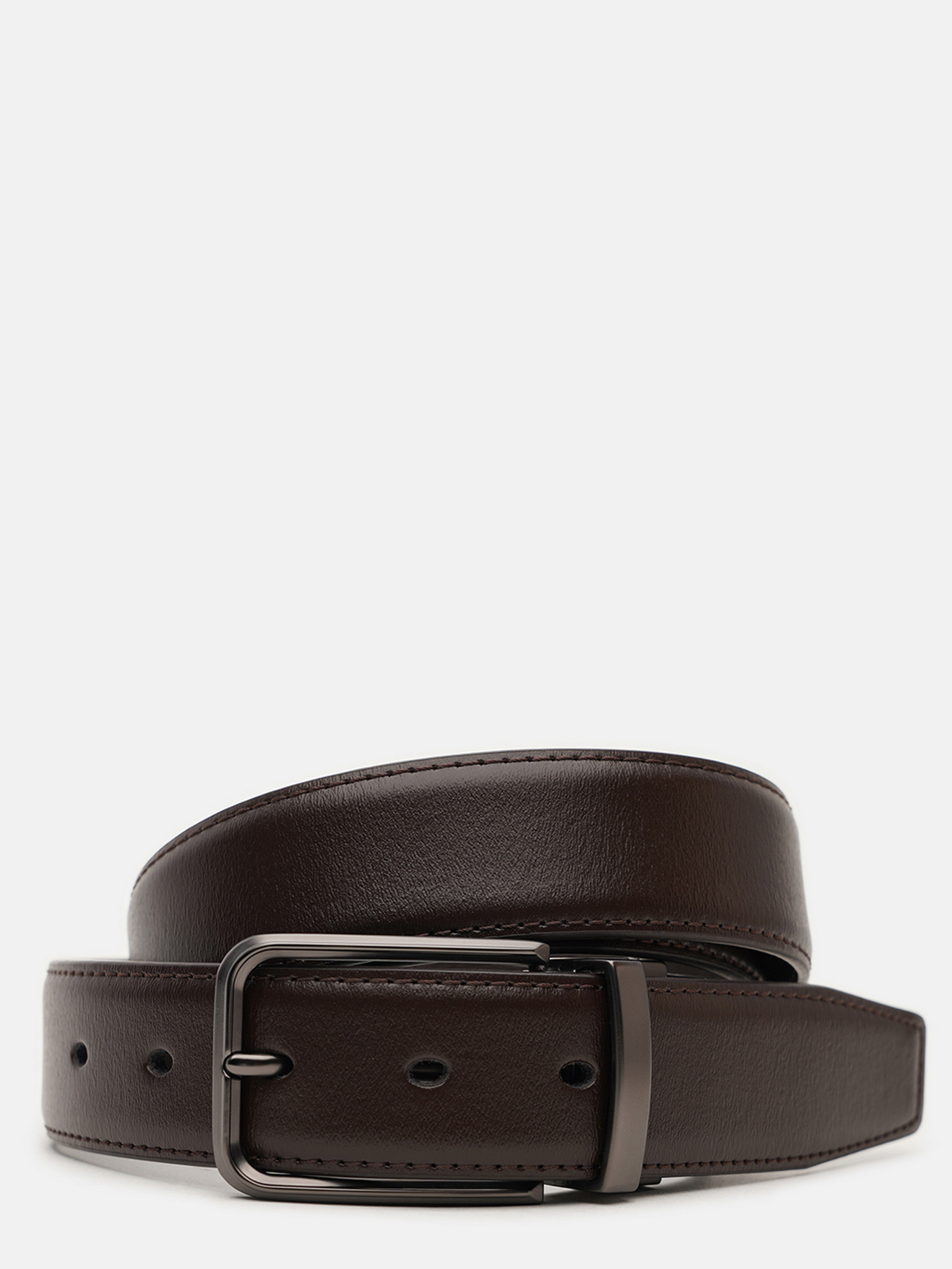 Ремень Borsa Leather модель V1DKX01-brown Фото