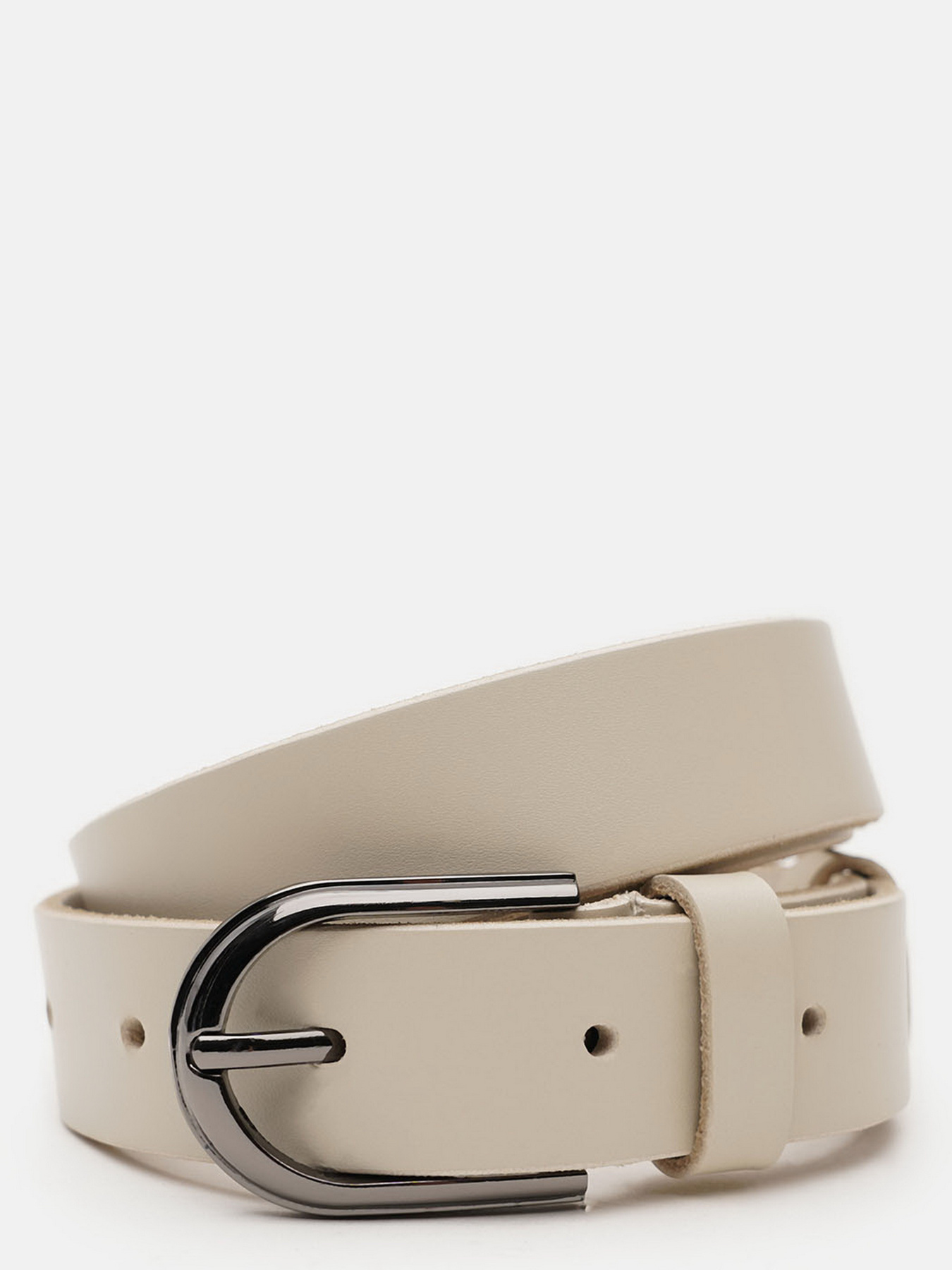 Ремінь Borsa Leather модель V1FX35-beige Фото