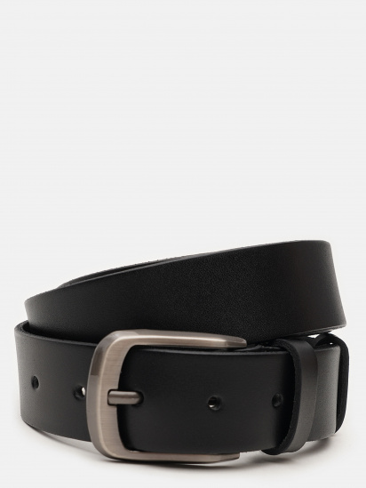 Ремінь Borsa Leather модель V1115FX01-black - фото