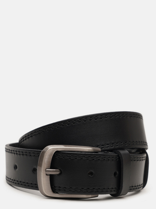 Ремень Borsa Leather модель V1115FX02-black Ремень Borsa Leather модель V1115FX02-black Фото