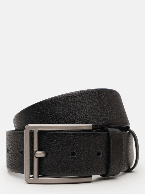 Ремінь Borsa Leather модель V1115DPL01-black Фото