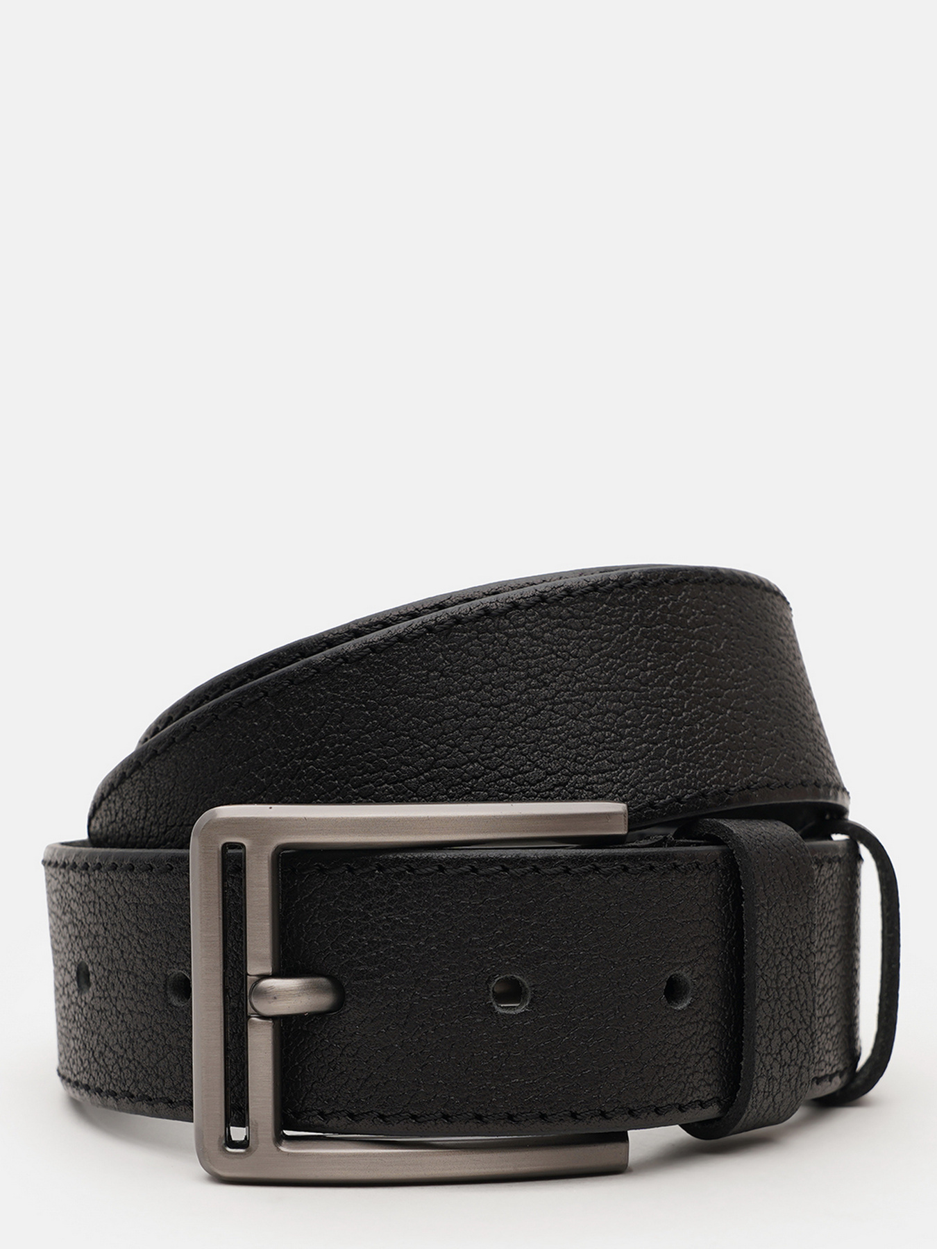 Ремень Borsa Leather модель V1115DPL03-black Фото