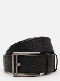 Ремень Borsa Leather модель V1115DPL03-black Ремень Borsa Leather модель V1115DPL03-black Фото