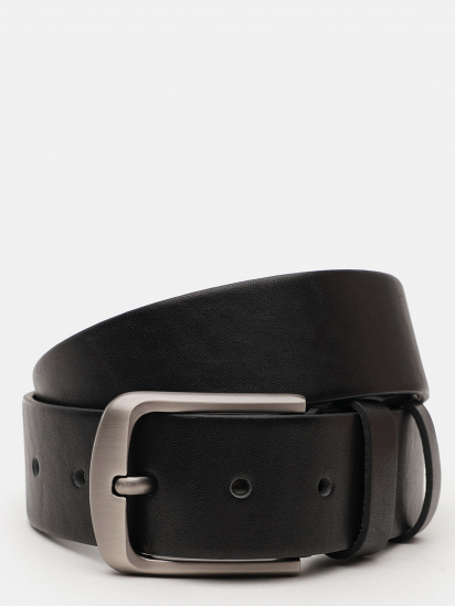 Ремінь Borsa Leather модель V1115DPL06-black - фото