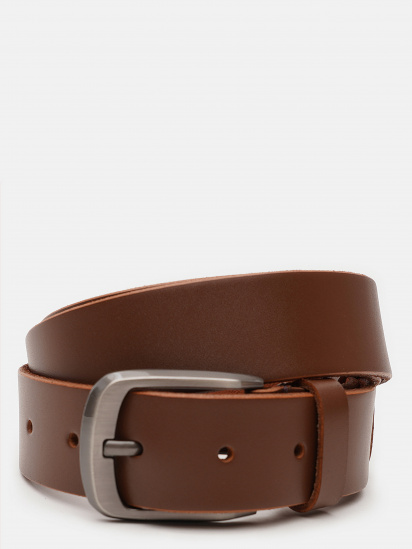 Ремінь Borsa Leather модель V1115FX07-brown - фото