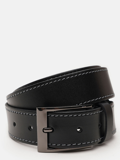 Ремень Borsa Leather модель V1115FX10-black Фото