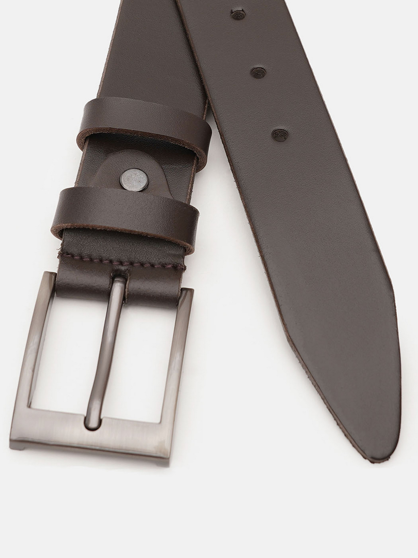 Ремень Borsa Leather модель V1115FX11-brown Фото