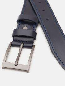 Ремінь Borsa Leather модель V1115FX13-navy Фото