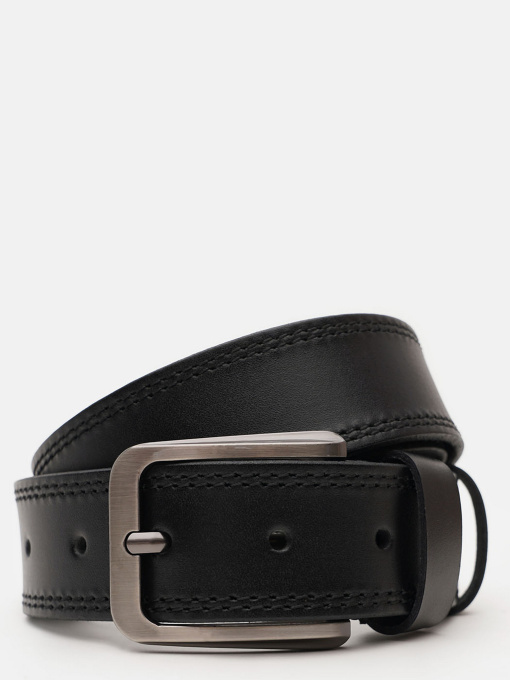 Ремень Borsa Leather модель V1115FX16-black Ремень Borsa Leather модель V1115FX16-black Фото