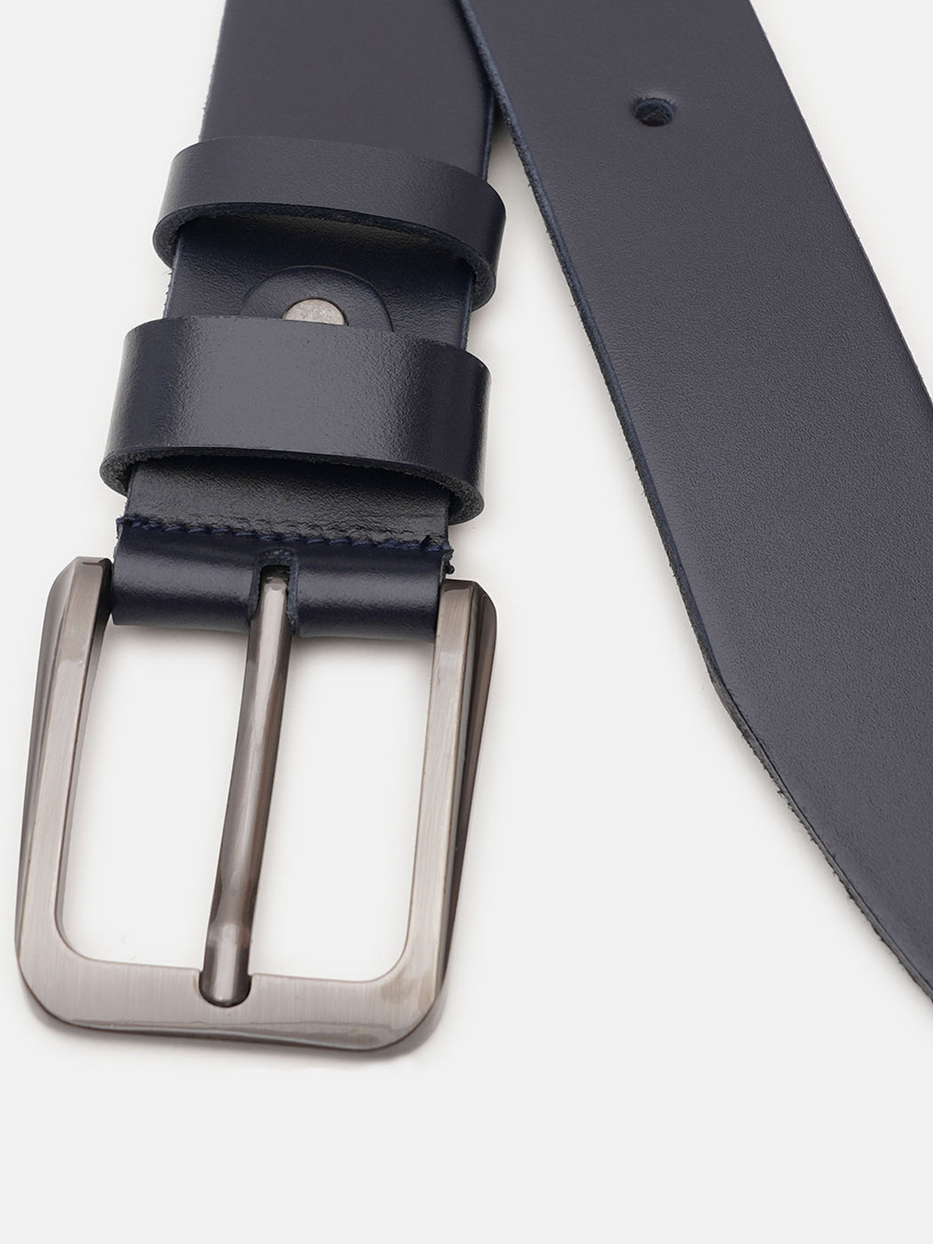 Ремень Borsa Leather модель V1115FX17-navy Фото