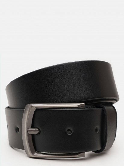 Ремінь Borsa Leather модель V1115FX19-black - фото