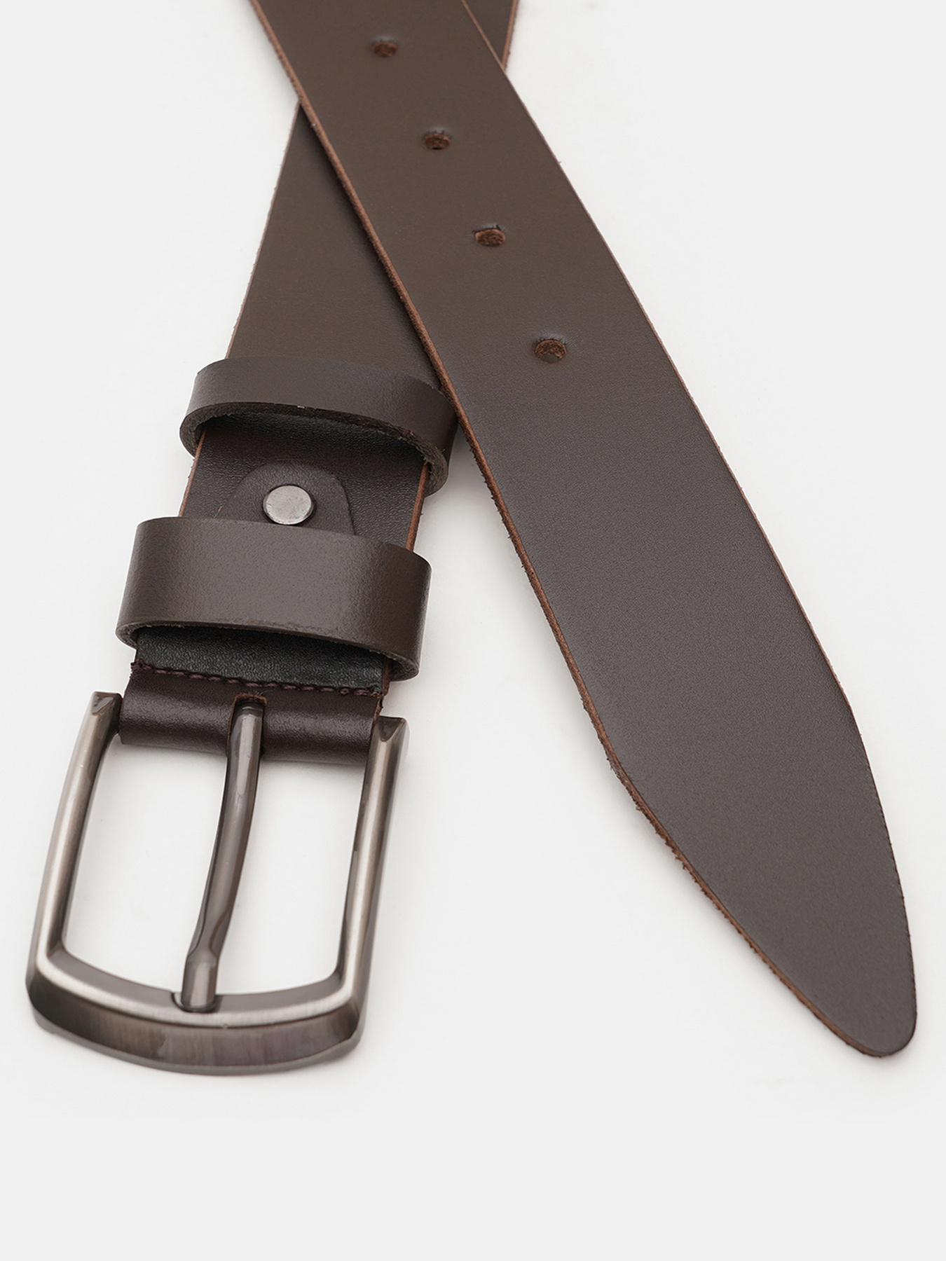 Ремень Borsa Leather модель V1115FX21-brown Фото