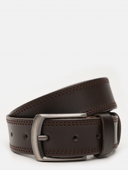 Ремінь Borsa Leather модель V1115FX22-brown - фото