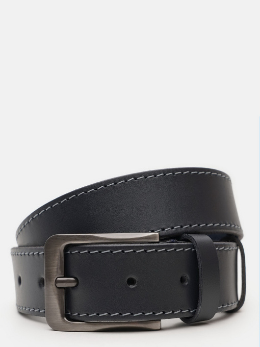 Ремінь Borsa Leather модель V1115FX39-navy Фото