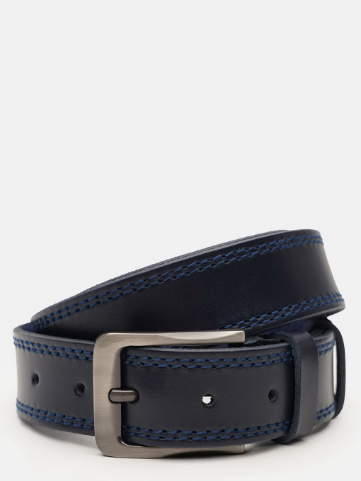 Ремінь Borsa Leather модель V1115FX42-navy Фото