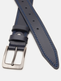 Ремень Borsa Leather модель V1115FX42-navy Фото