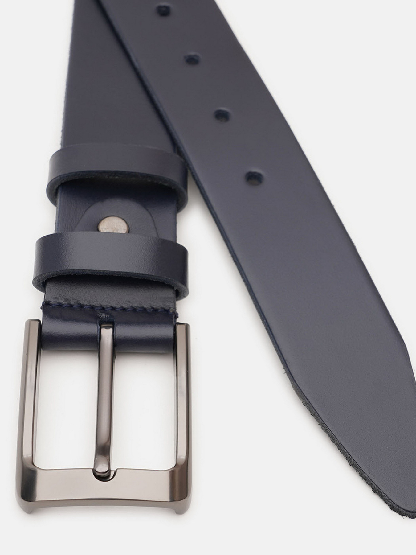 Ремень Borsa Leather модель V1115FX44-navy Фото