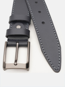 Ремень Borsa Leather модель V1115FX45-navy Фото