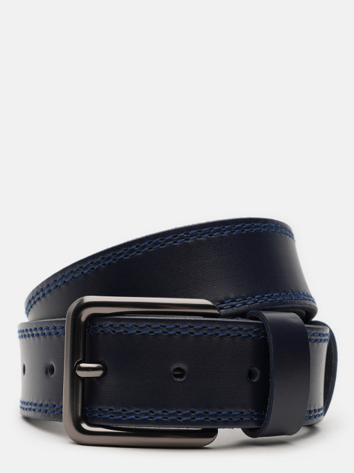 Ремінь Borsa Leather модель V1115FX50-navy Фото