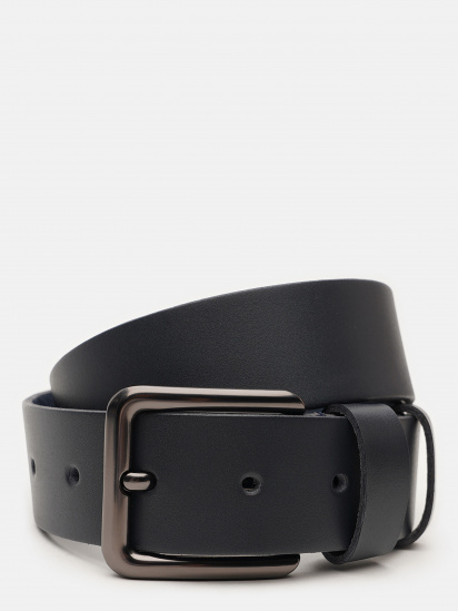 Ремінь Borsa Leather модель V1115FX53-navy - фото