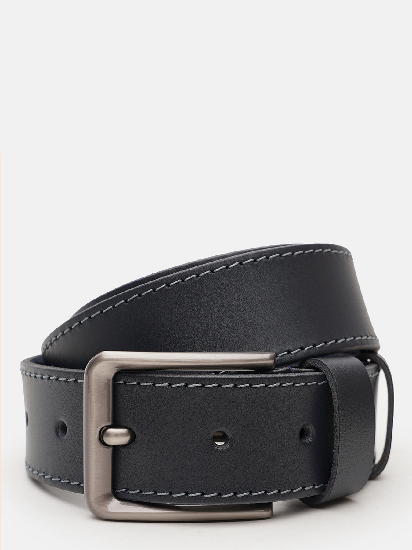 Ремінь Borsa Leather модель V1115FX57-navy Фото