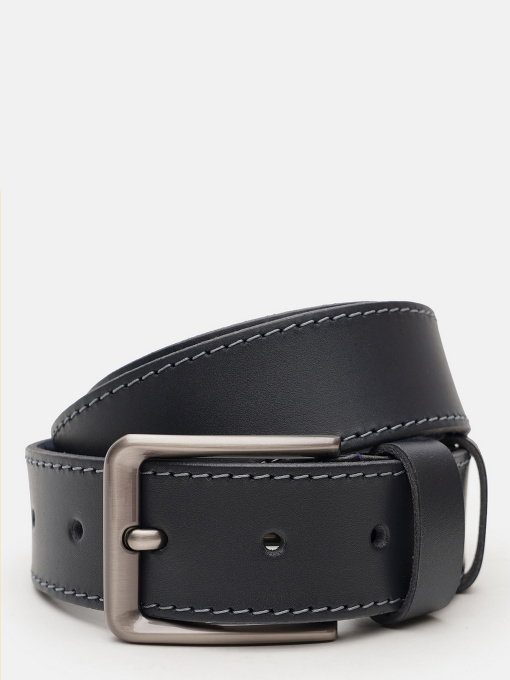 Ремінь Borsa Leather модель V1115FX57-navy Фото