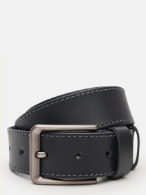 Ремінь Borsa Leather модель V1115FX57-navy Фото