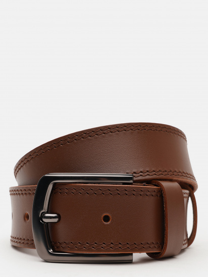 Ремінь Borsa Leather модель V1115FX58-brown - фото