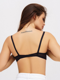 Бюстгальтер ISSA Plus модель BL2-464_black Фото