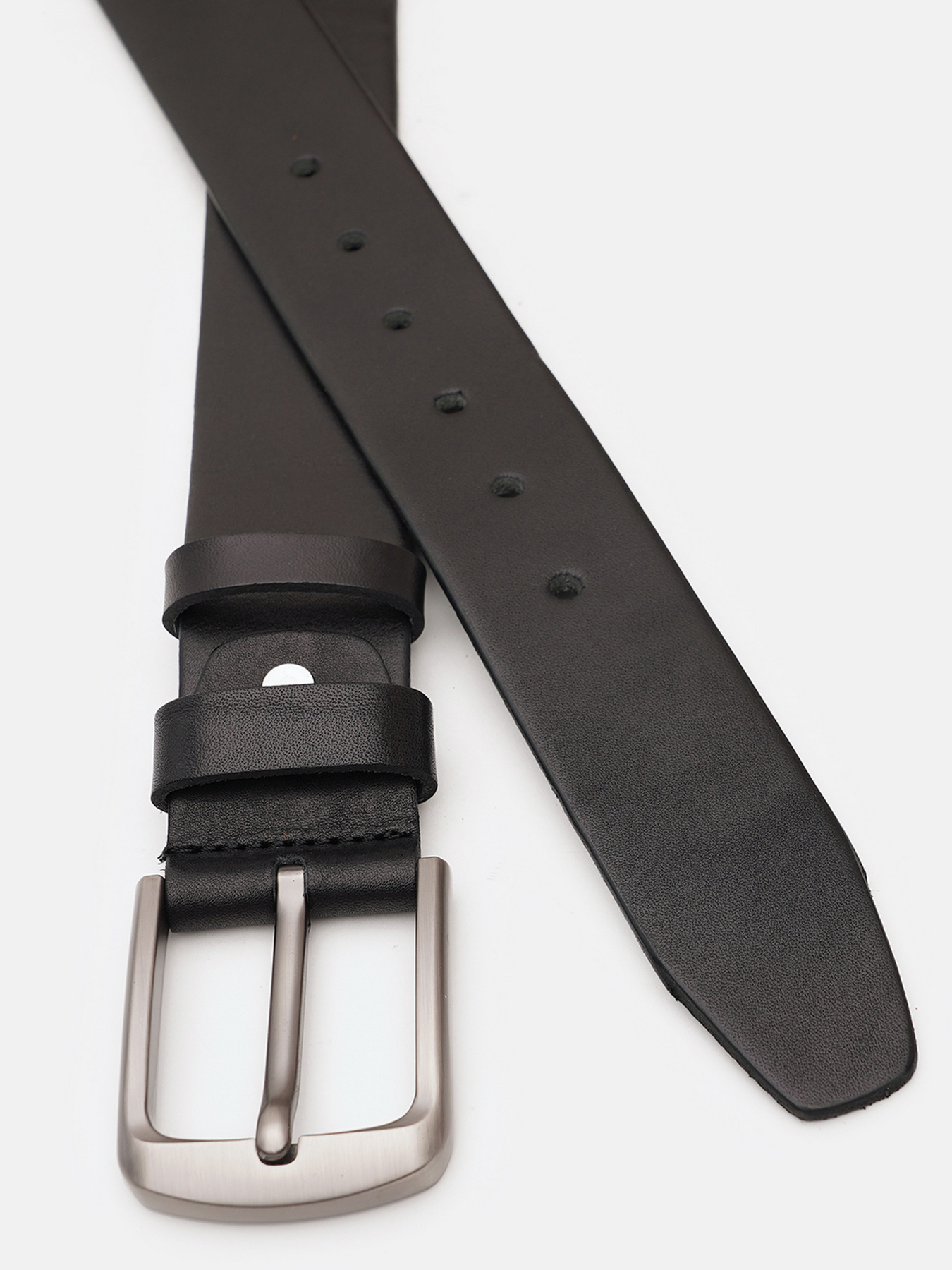 Ремень Borsa Leather модель V1125DPL06-black Фото