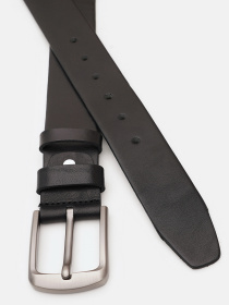 Ремень Borsa Leather модель V1125DPL06-black Фото