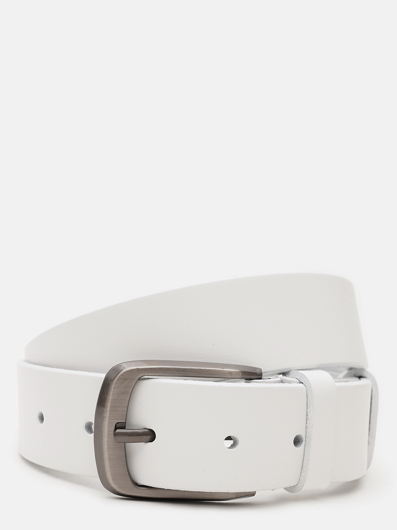 Ремень Borsa Leather модель V1125FX06-white Фото