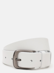Ремінь Borsa Leather модель V1125FX06-white Фото