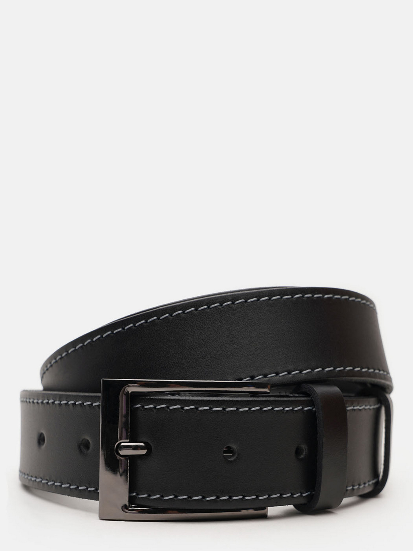 Ремень Borsa Leather модель V1125FX10-black Фото