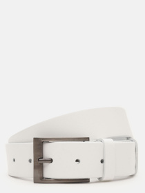 Ремінь Borsa Leather модель V1125FX14-white Фото