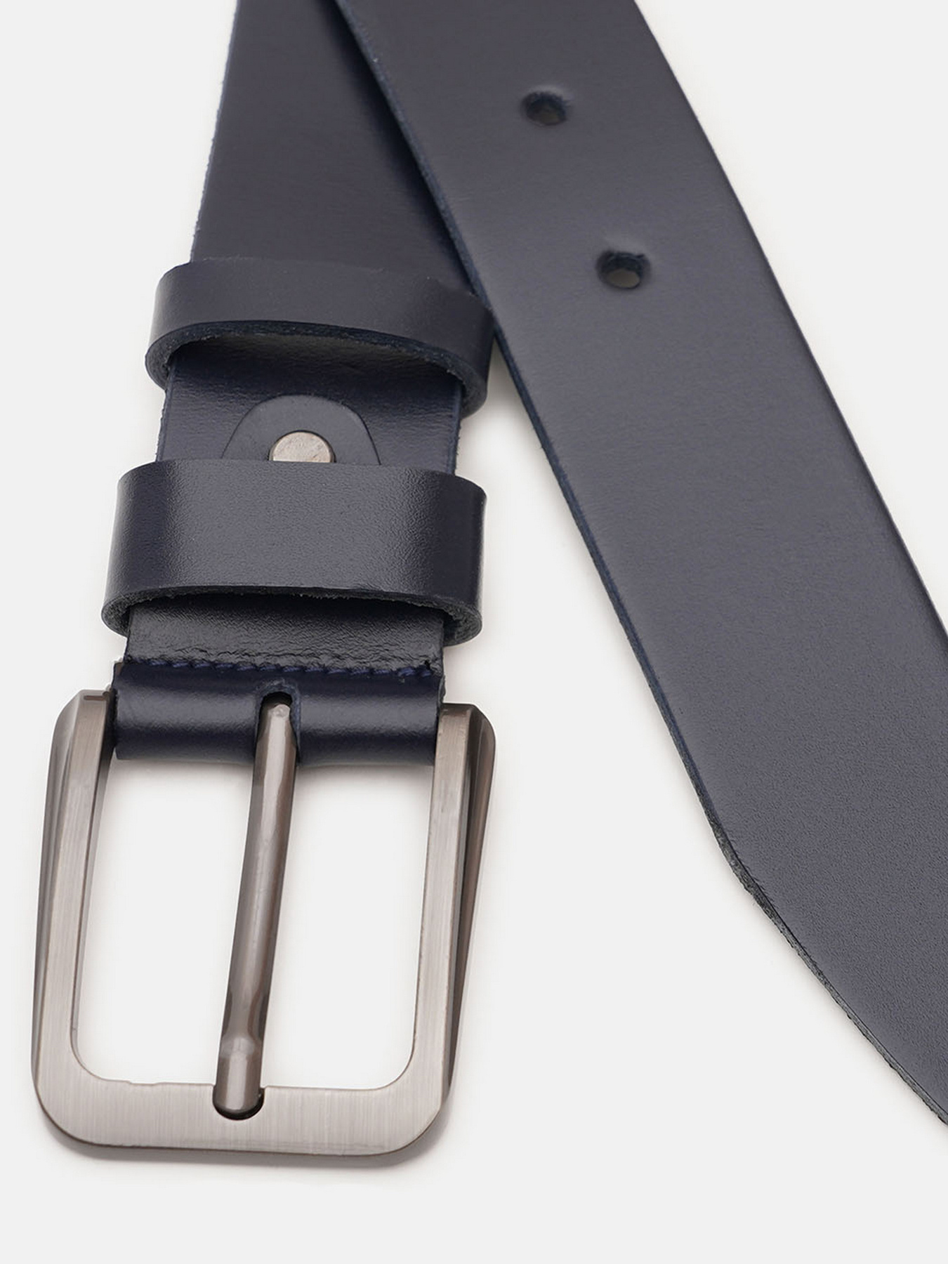 Ремень Borsa Leather модель V1125FX17-navy Фото