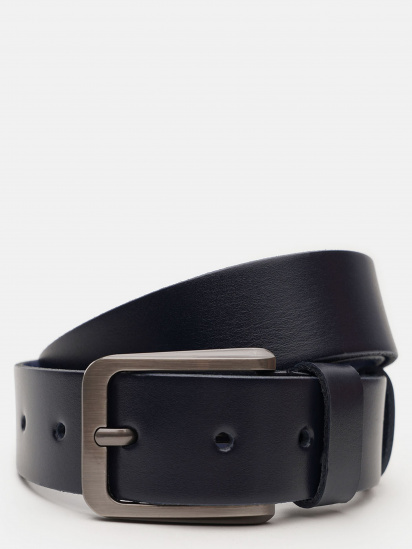 Ремінь Borsa Leather модель V1125FX17-navy - фото
