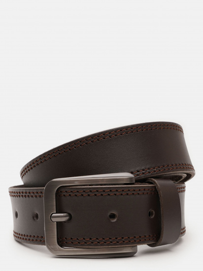 Ремінь Borsa Leather модель V1125FX18-brown - фото