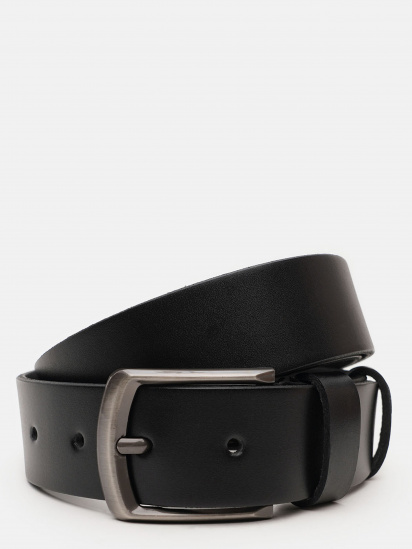 Ремінь Borsa Leather модель V1125FX19-black - фото