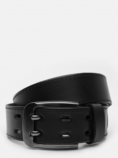 Ремінь Borsa Leather модель V1125FX25-black - фото