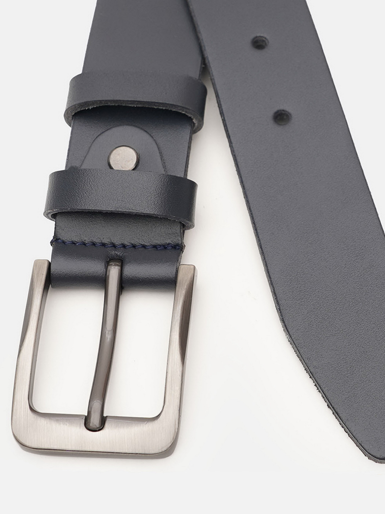 Ремень Borsa Leather модель V1125FX38-navy Фото